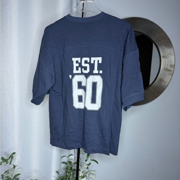 NWT Zara Woman NFL NEW ENGLAND PATRIOTS T-SHIRT Top Size M Medium - Picture 6 of 8